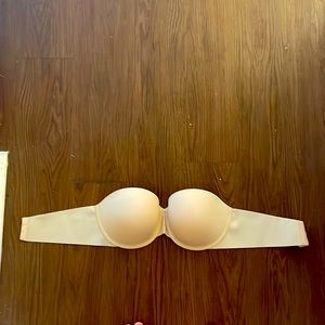 SPANX NWT Size 36 D/DD Strapless Convertible Bra in Champagne Beige